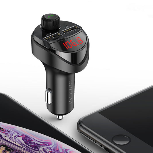 Multifunctional Car Charger with Hands-free Call and Music Player