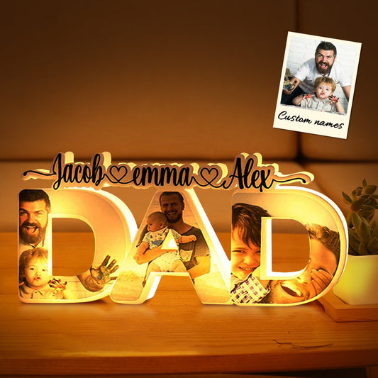 Personalised Father's Day Night Lamp