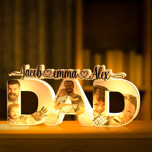 Personalised Father's Day Night Lamp